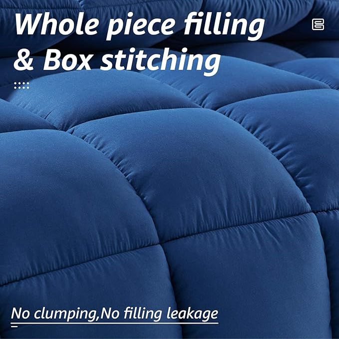 HYLEORY All Season Queen Size Bed Comforter - Image 2