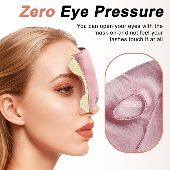 VOCOSTE 22 Momme Pure Silk Sleep Mask - Image 2