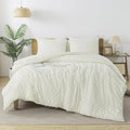 Andency Ivory Twin/Twin XL Comforter Set, Boho Soft Warm Cute Comforter Twin by Andency