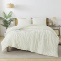 Andency Ivory California King Comforter Set, Boho Cal King Soft Warm Tufted by Andency