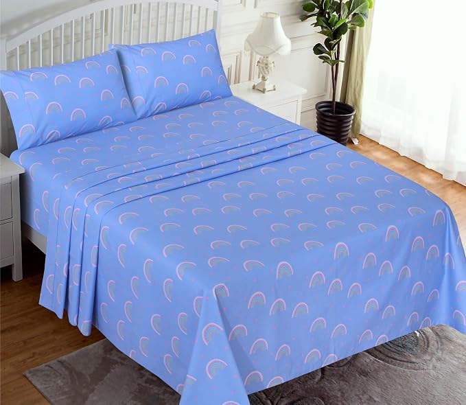 RUVANTI 100% Cotton Sheets – Twin XL Size Percale Bedding, Cooling & Breathable - Image 2