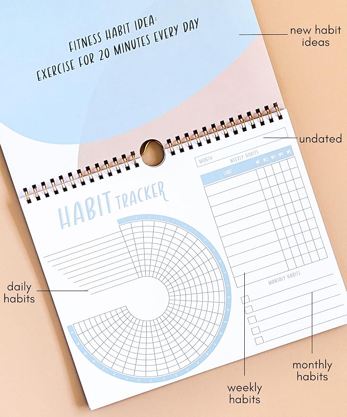 Lamare 2026 Habit Tracker Calendar – Premium Daily Habit Tracker Journal and - Image 4