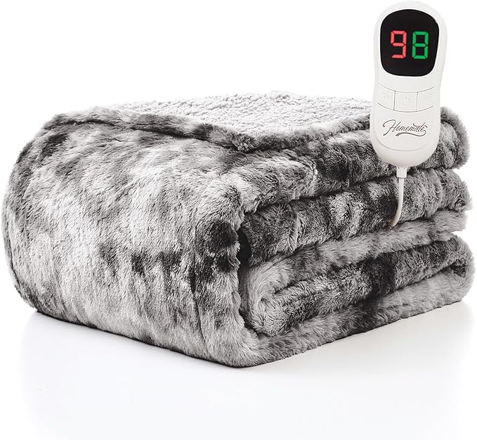 Homemate Electric Heated Blanket Full Size by Homemate