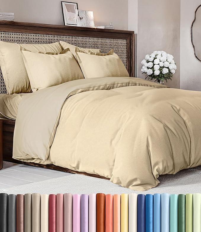 Duvet Cover Cal King Size Set by CGKUnlimited