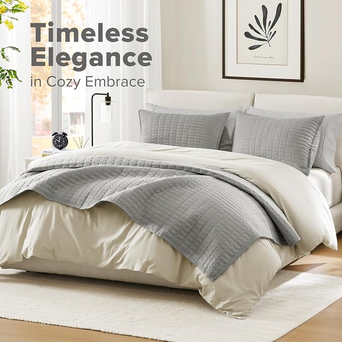 Comfort Spaces - CS14-0060 Kienna Quilt Coverlet Bedspread Ultra Soft - Image 2