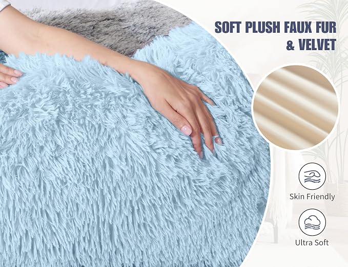 WSOFRLAC Thin Neck Pillow for loft Bed 20x54 Adjustable Back Decorative Pillows - Image 6