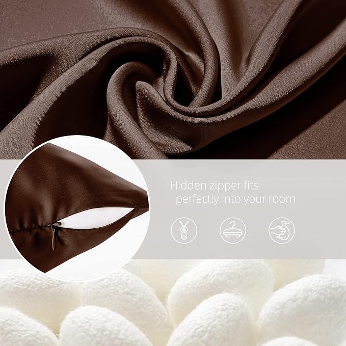 Silk Pillowcase for Hair and Skin Mulberry Silk Pillowcase Soft Breathable - Image 6