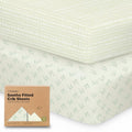 KeaBabies 2-Pack Organic Crib Sheets by KeaBabies