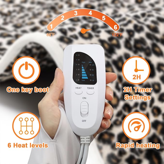Deepsoon Heating Pad, Electric Heating Pads - Image 7