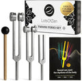 Tuning Forks for Healing Set — Essential Yoga and Meditation Accessories & by LotsOfZen