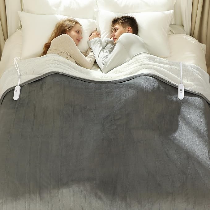 Electric Blanket Queen 84" x 90" by Vellubam