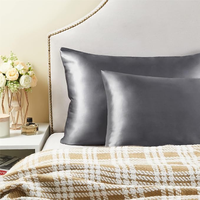 BEDELITE Satin Pillowcase for Hair and Skin, Super Soft and Cooling Similar to - Image 7