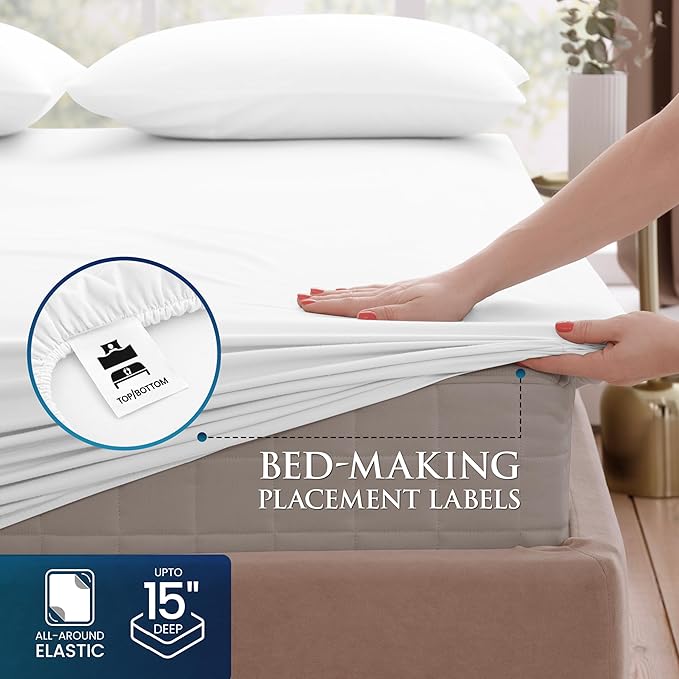 Utopia Bedding King Size 4 Piece Sheet Set - Image 3