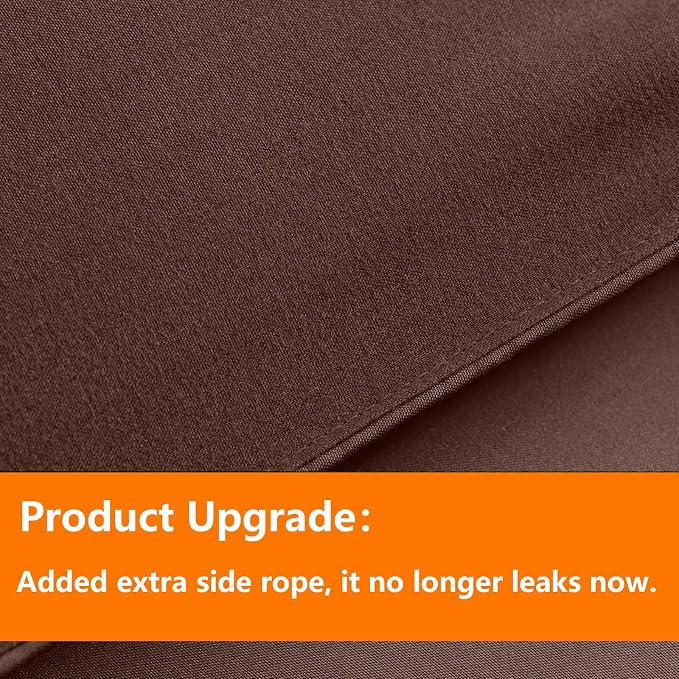 TAIMIT Brown Full Size Comforter Set - Image 3