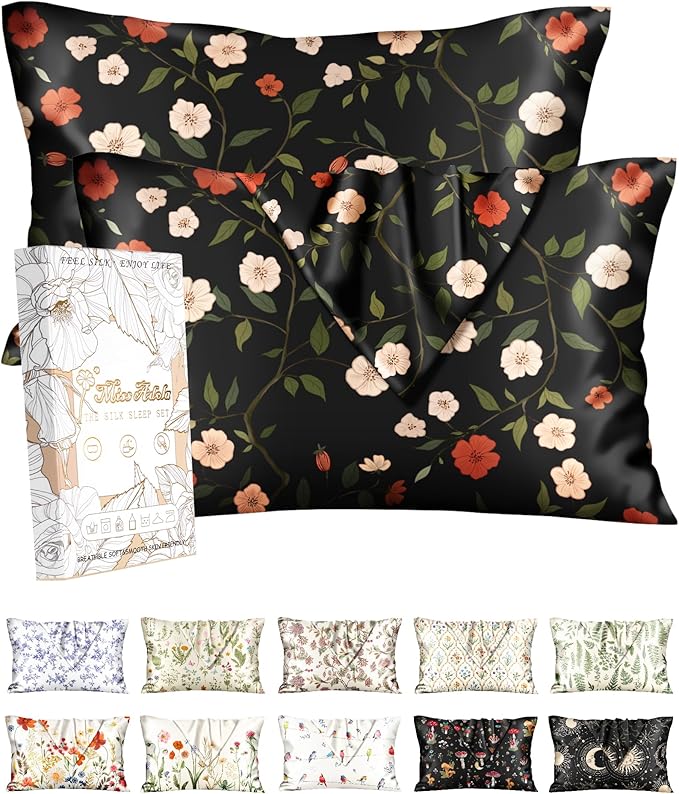 Miss Adola 2 Pack Silk Pillowcase by MissAdola