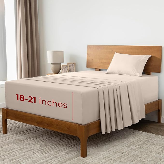 Mellanni Extra Deep Twin XL Sheets by Mellanni