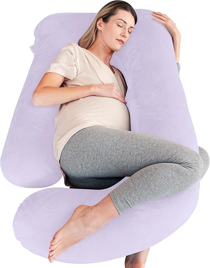 Cute Castle Pregnancy Pillows, Soft U-Shape Maternity Pillow by Cute+Castle
