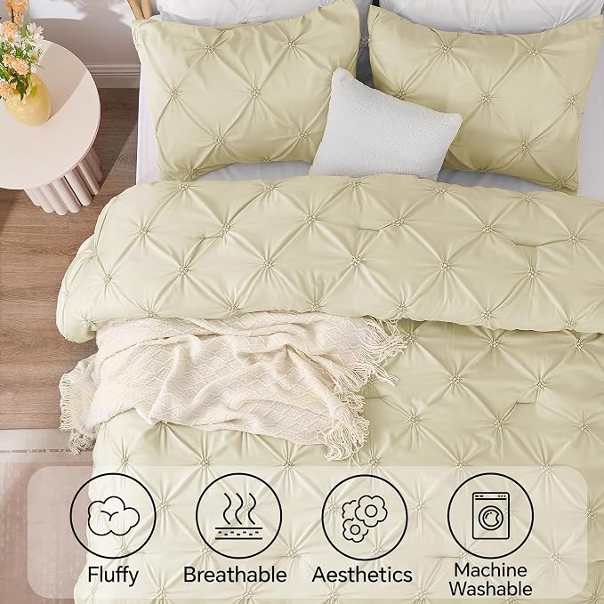 BEDELITE Beige King Size Comforter Set - Image 5