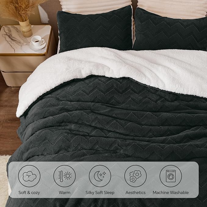BEDELITE Fluffy Twin Comforter Set - Image 6