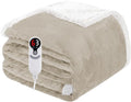 Electric Heated Blanket Full Size 72"x84", Soft Flannel by Soypipo