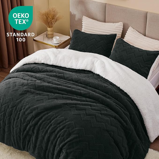 BEDELITE Fluffy King Size Comforter Set - Image 4