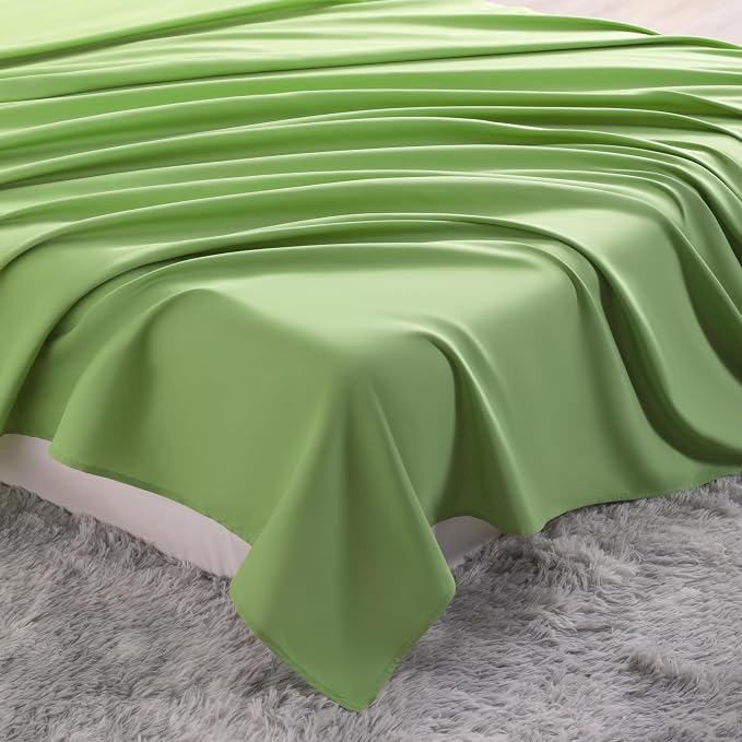 NTBAY Twin Extra-Long Flat Sheet Only - Image 7