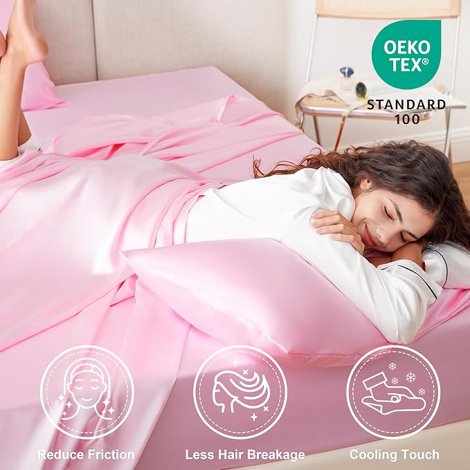 Love's cabin Satin Queen Sheets Set - Image 4