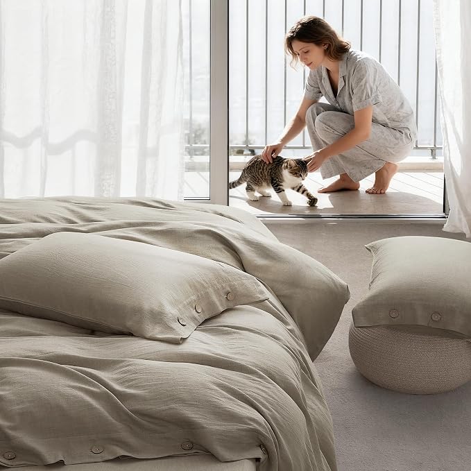 JELLYMONI Cotton Duvet Cover King Size - Image 8