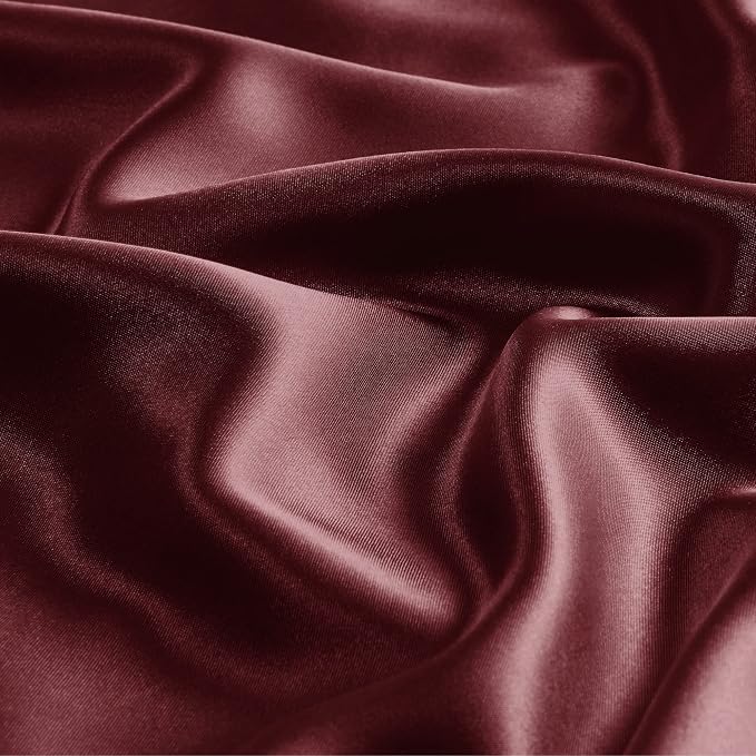 BEDELITE Satin Body Pillow Cover, Super Soft and Cooling Body Pillow Pillowcase - Image 3