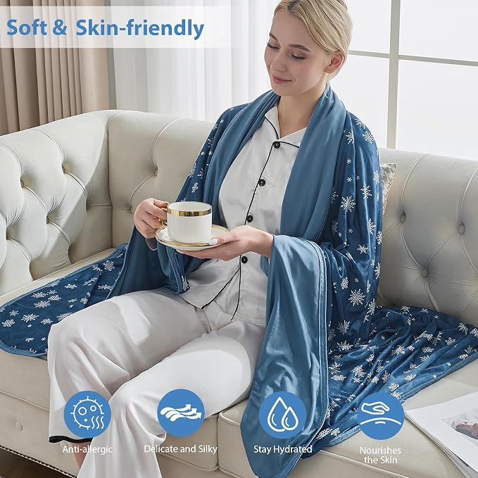 OIGAE Cooling Blanket for Hot Sleepers - Image 4