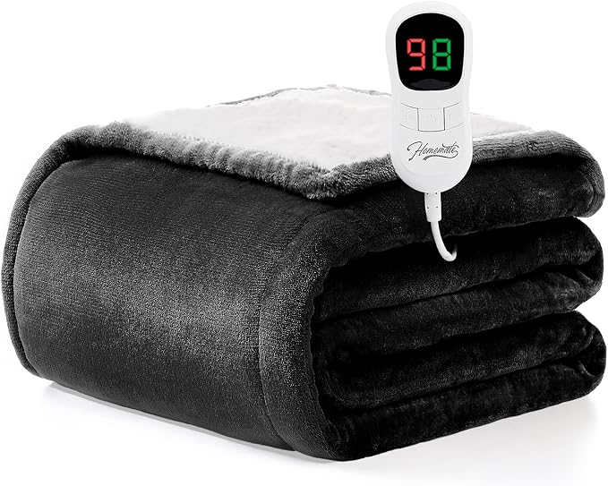 Homemate Electric Heated Blanket Twin Size by Homemate