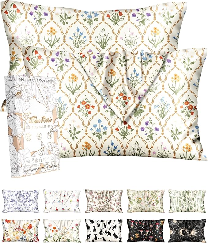 Miss Adola 2 Pack Silk Pillowcase by MissAdola