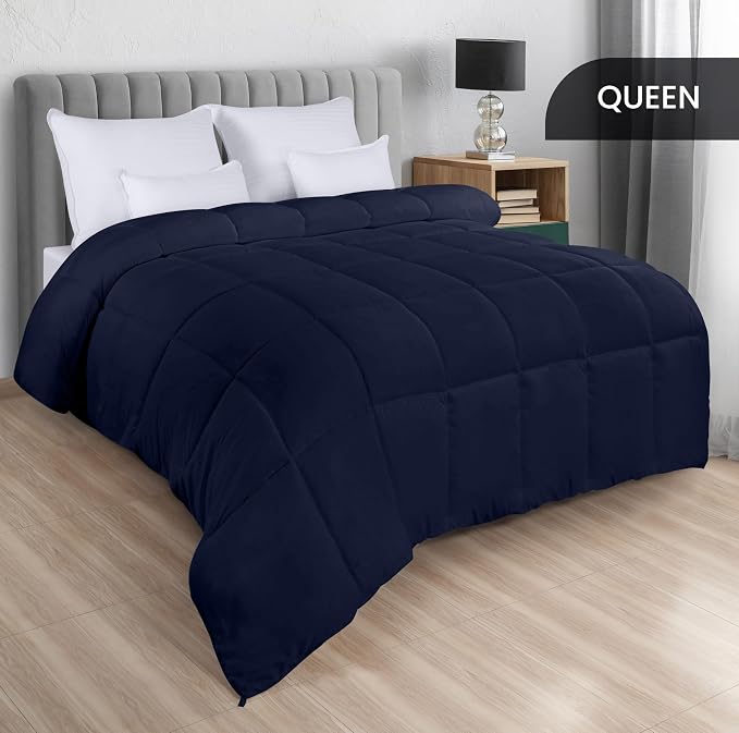 Utopia Bedding Comforters Queen Size, All Season Duvet Insert, Down Alternative - Image 2