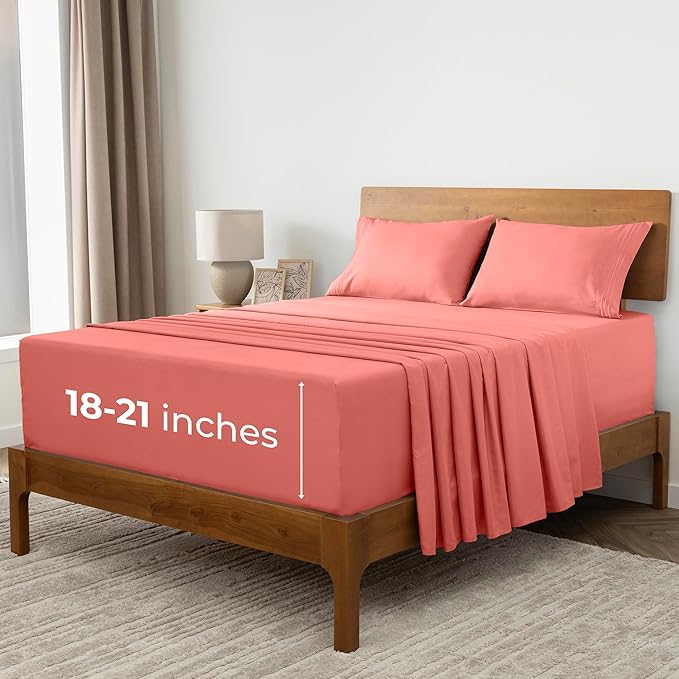 Mellanni Extra Deep Queen Sheets by Mellanni