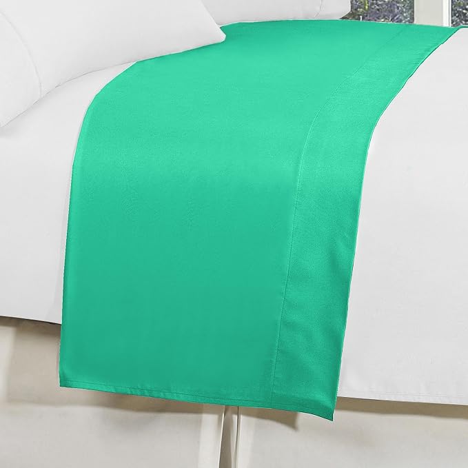 Elegant Comfort Premium Hotel Quality 1-Piece Flat Sheet, Luxury and Softest - Image 4