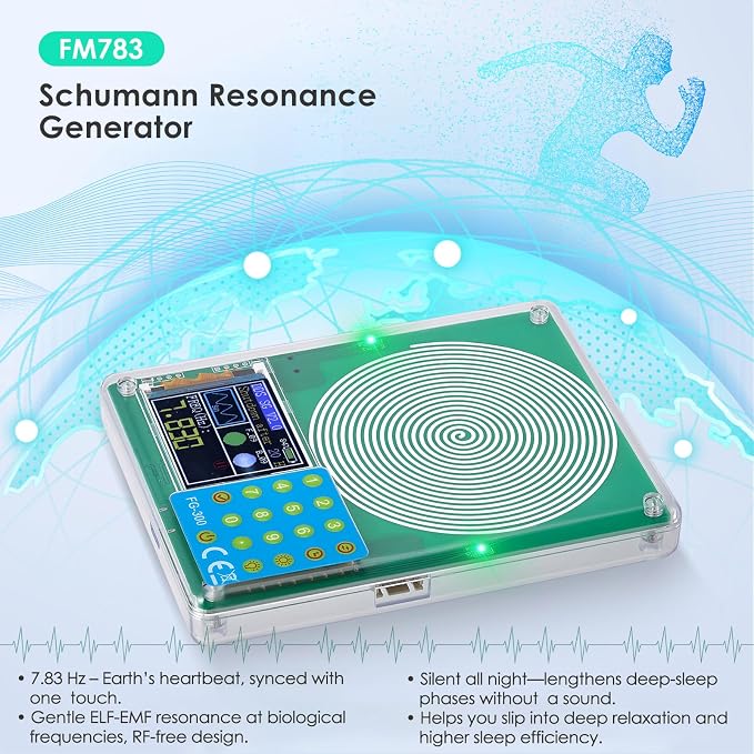 Schumann Resonance Generator 7.83Hz, Adjustable Frequency Healing Device - Image 2