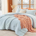MUXHOMO Queen Comforter Set, All Season Ultra Soft Down Alternative Bedding by MUXHOMO