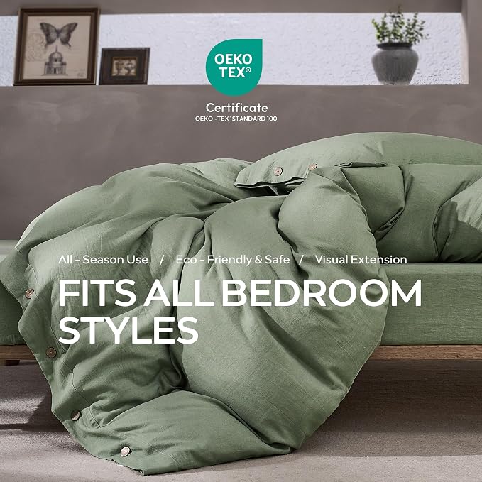 JELLYMONI Cotton Duvet Cover King Size - Image 9