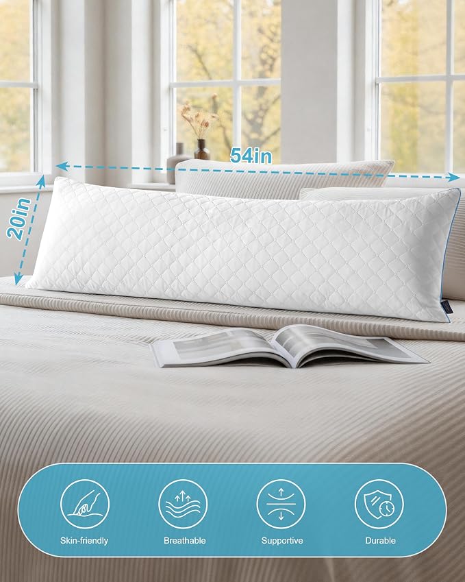 YZ HOME Long Body Pillow for Adults - Image 6