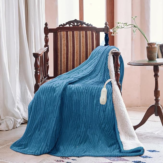 Texciting Heated Blanket Electric Throw 50”X60”-Heating Blanket - Image 2