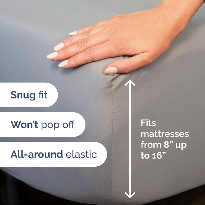 Split King 7 Piece Sheet Set - Image 3