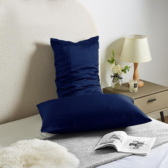 Silk Pillowcase for Hair and Skin Mulberry Silk Pillowcase Soft Breathable - Image 2