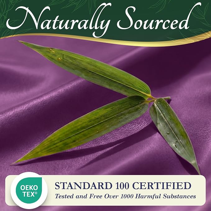 DECOLURE 100% Viscose Derived from Bamboo Sheets Twin Size - Image 7