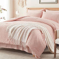 Zzlpp King Comforter Set 7 Pieces, All Season Boho Bedding Sets by ZZLPP