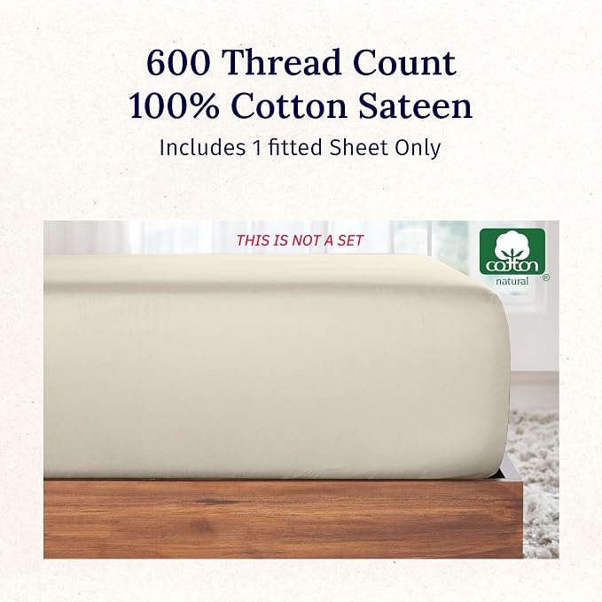 California Design Den Full Size Fitted Sheet Only - Image 4