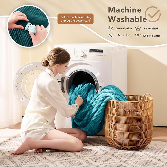 Homemate Heated Blanket Electric Throw - Image 7