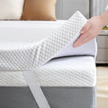SINWEEK 3 Inch Gel Memory Foam Mattress Topper Full XL Size, Ventilated High by SINWEEK