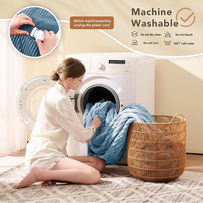 Homemate Heated Blanket Electric Throw - Image 7