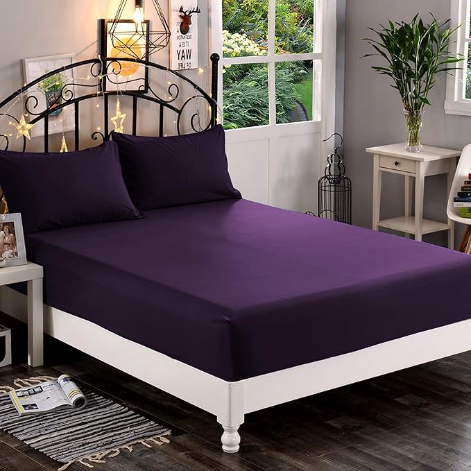 Elegant Comfort 1500 Premium Hotel Quality 1-Piece Fitted Sheet, Softest - Image 2