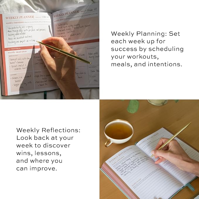 Paper & Progress Wellness Journal – 12-Week Fitness & Self Care Journal - Image 5